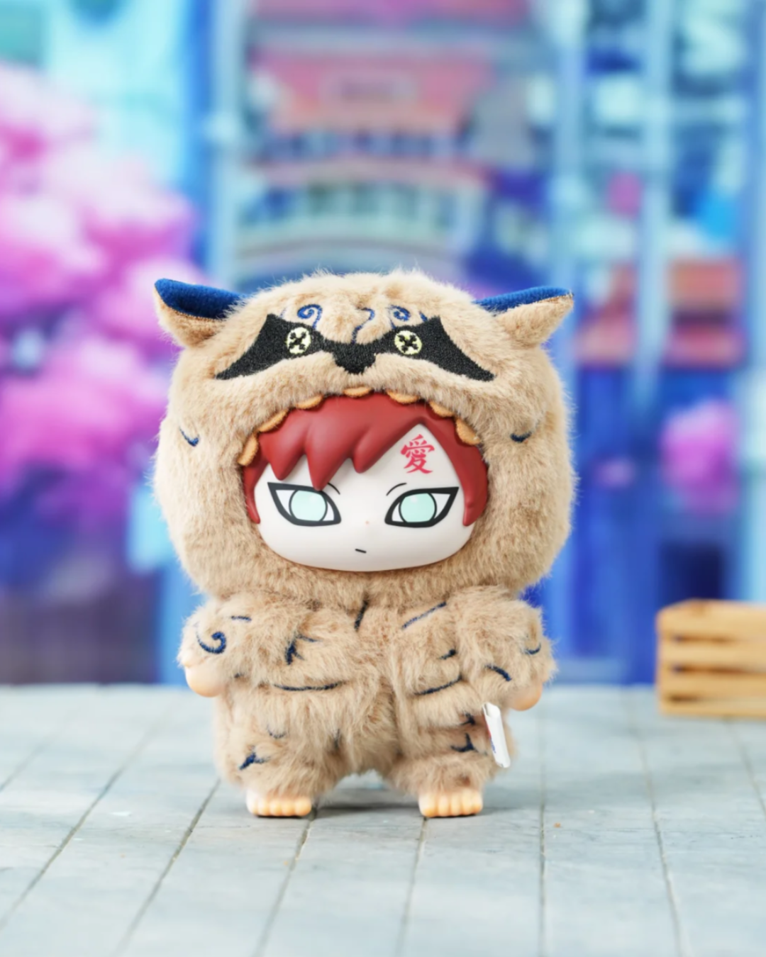 EAKI x TOP TOY Naruto Shippuden Cute Beast Party Plush Keychains