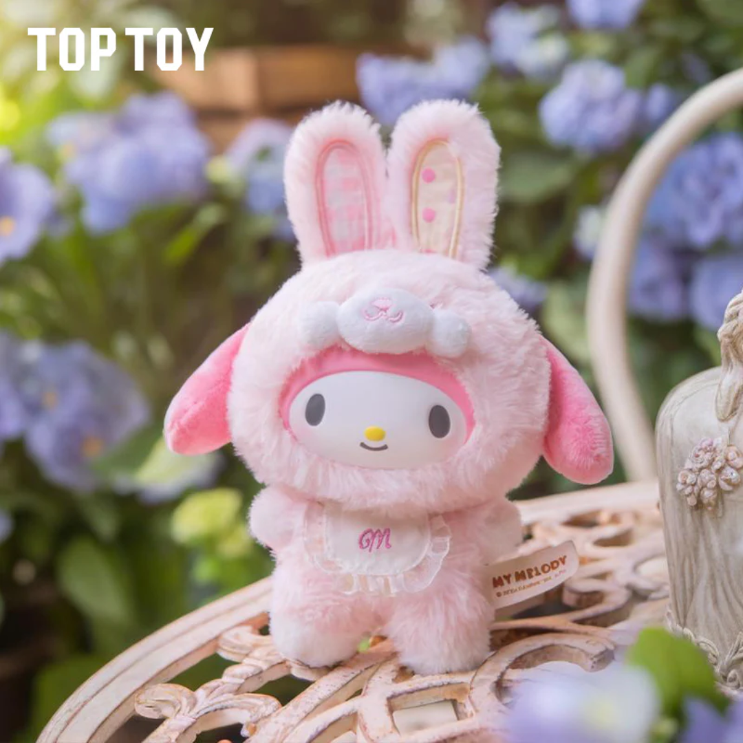 SANRIO CHARACTERS Elf Bunny Baby Vinyl Plush Keychains Blind Box