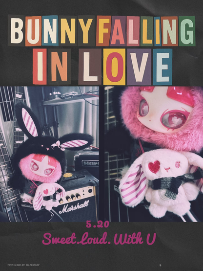 INN'S 520 Bunny Falling in LOVE Limited Plush