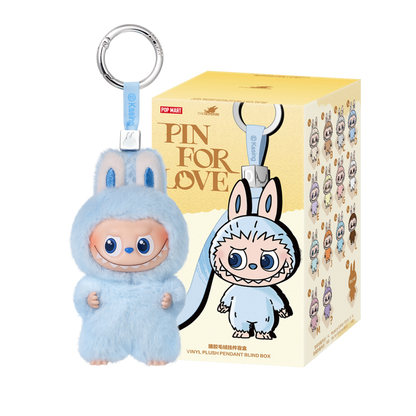 THE MONSTERS Pin for Love Series-Vinyl Plush Pendant Blind Box (A-M)