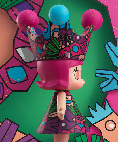 POP MART MEGA ROYAL MOLLY 400% HAN MEILIN