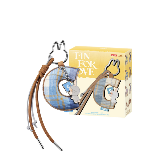 THE MONSTERS Pin for Love Series- Letter Pendant Blind Box (A-M)