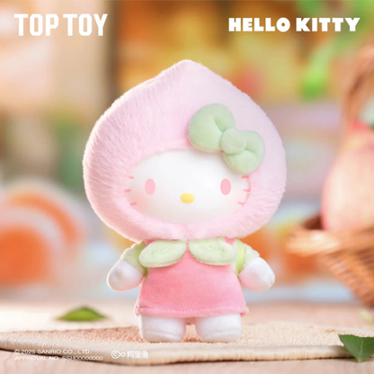TOPTOY Hello Kitty Fruity Paradise Vinyl Plush Keychain Blind Box