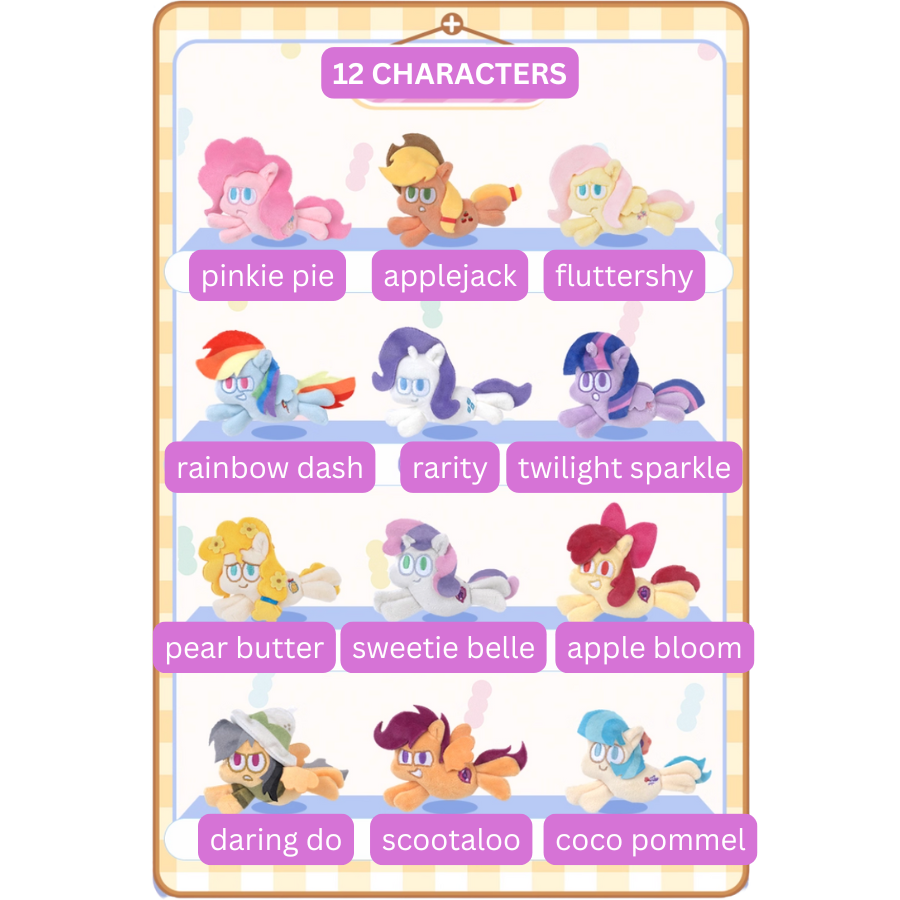 My Little Pony Magnetic Plushie Pendant Blind Box