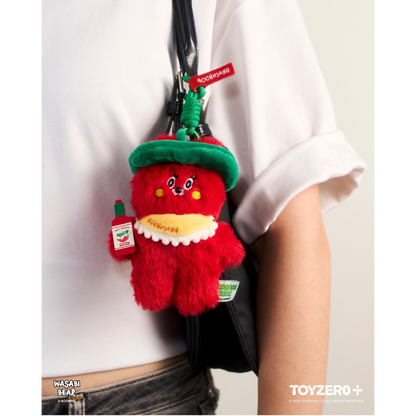 WASABI BEAR Flavor Series Plush Keychain Blind Box