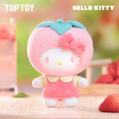 TOPTOY Hello Kitty Fruity Paradise Vinyl Plush Keychain Blind Box