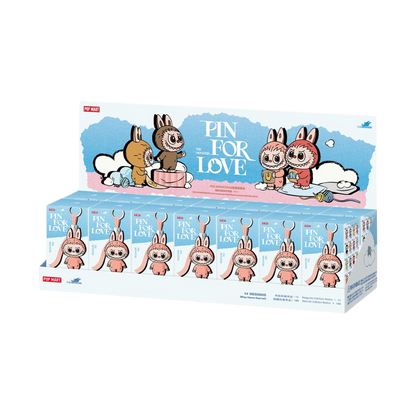 [PREORDER] THE MONSTERS Pin for Love Series-Vinyl Plush Pendant Blind Box (N-Z)