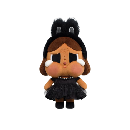 POP MART Crybaby Shiny Shiny Plush Doll (Black)