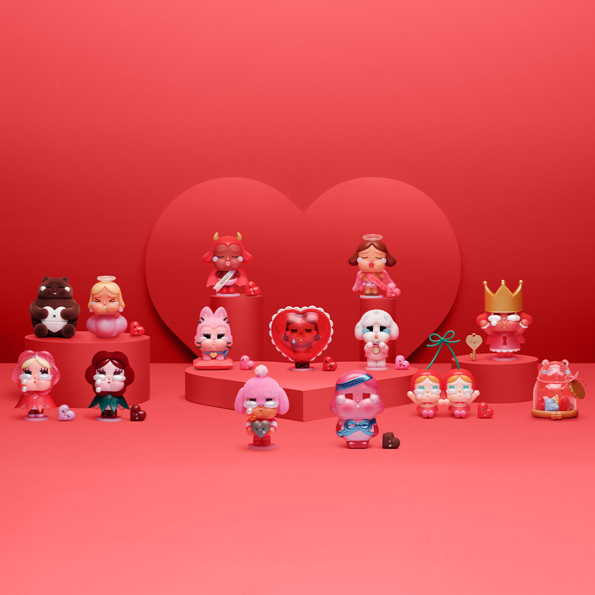 POPMART: CRYBABY Crying For Love Series Figures