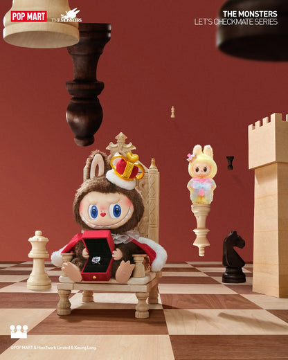 POPMART LABUBU THE MONSTERS Let's Checkmate Vinyl Plush