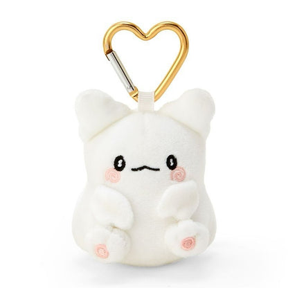 JPN Import Sanrio Plush Keychain with Heart Clip