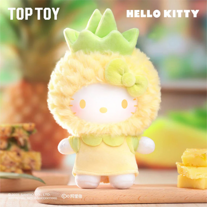TOPTOY Hello Kitty Fruity Paradise Vinyl Plush Keychain Blind Box