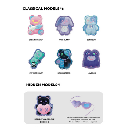 FINDING UNICORN ShinWoo Ragbear Clinic Plush Keychain Blind Box