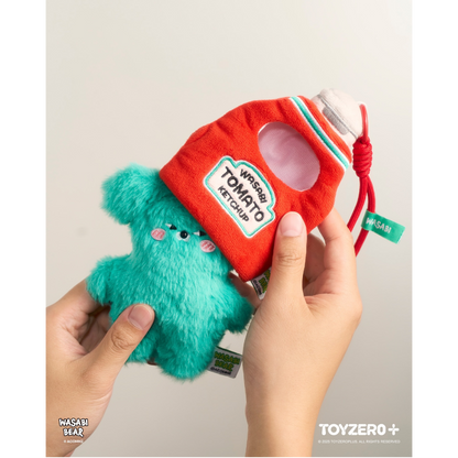 WASABI BEAR Flavor Series Plush Keychain Blind Box