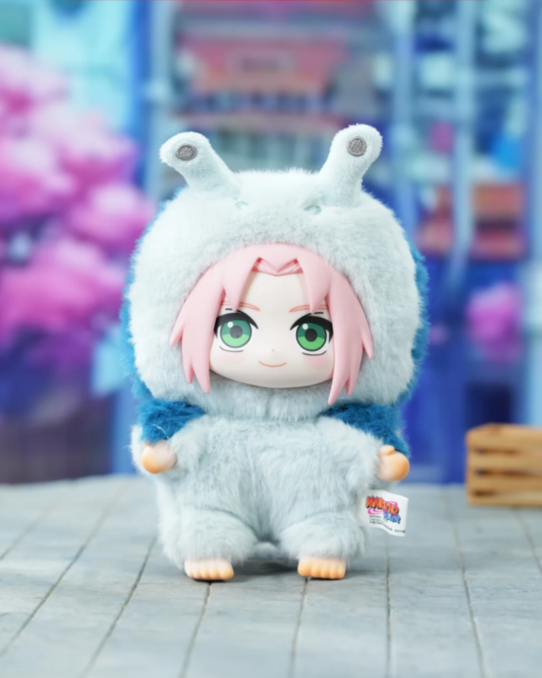 EAKI x TOP TOY Naruto Shippuden Cute Beast Party Plush Keychains