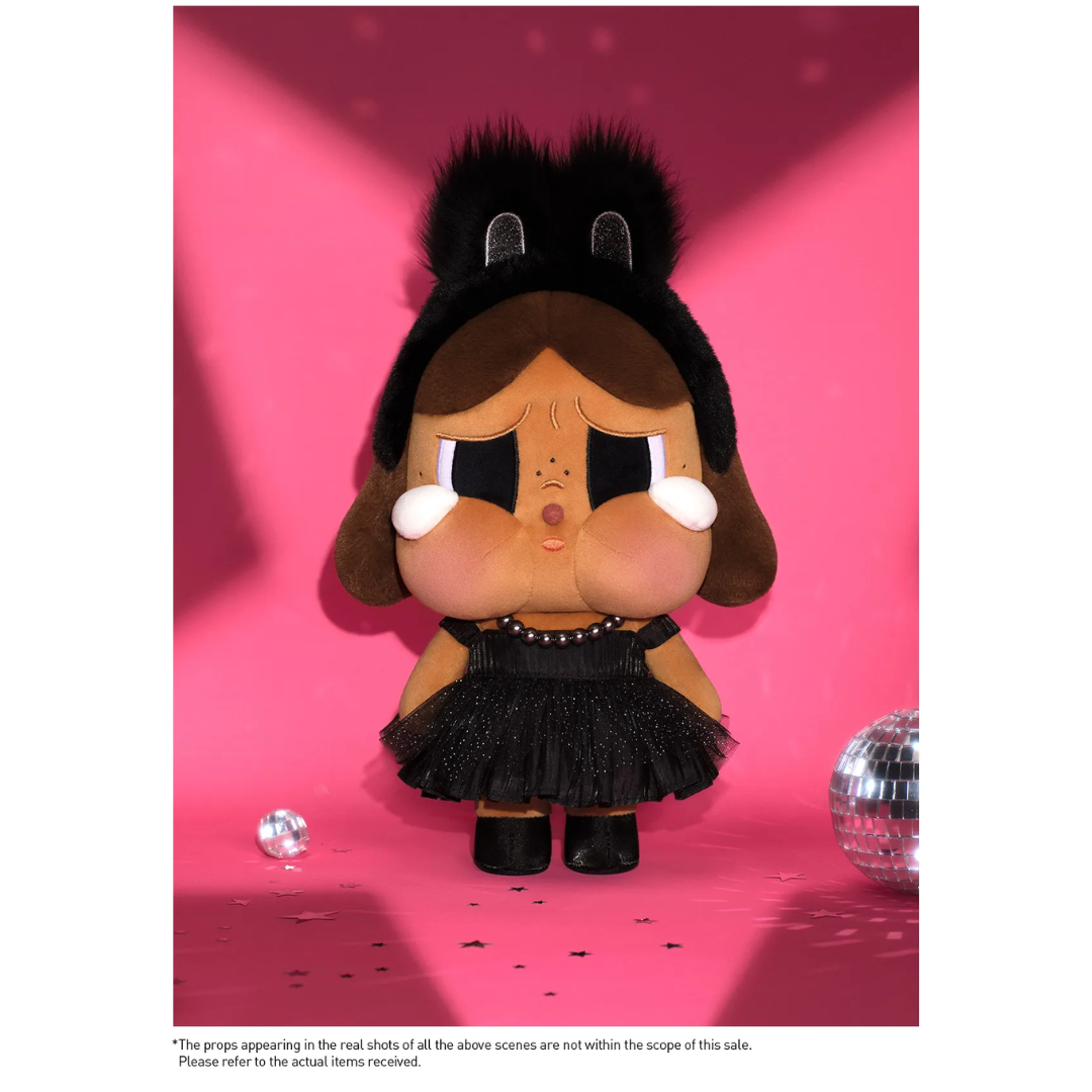 POP MART Crybaby Shiny Shiny Plush Doll (Black)