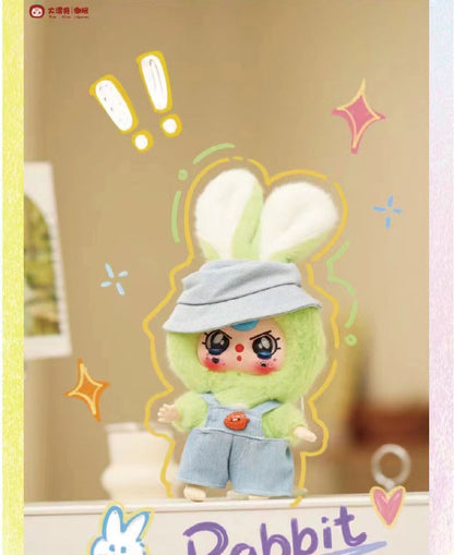 Baby three Macaron Cute Bunny Blind Box