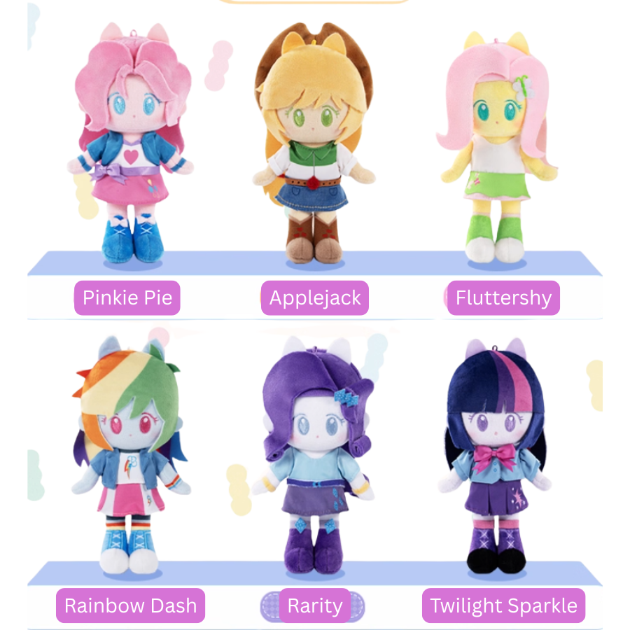 My Little Pony – Equestria Girls Plush Series (Officially Licensed)