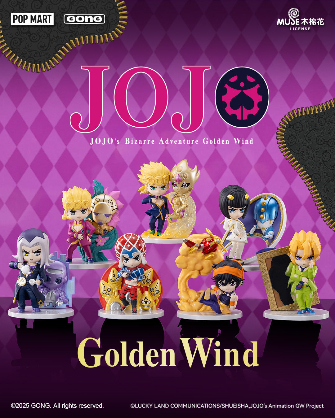 JOJO's Bizarre Adventure: Golden Wind Series Figures