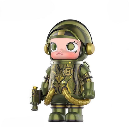 POP MART MEGA SPACE MOLLY 100% CLOT Olive Alienegra