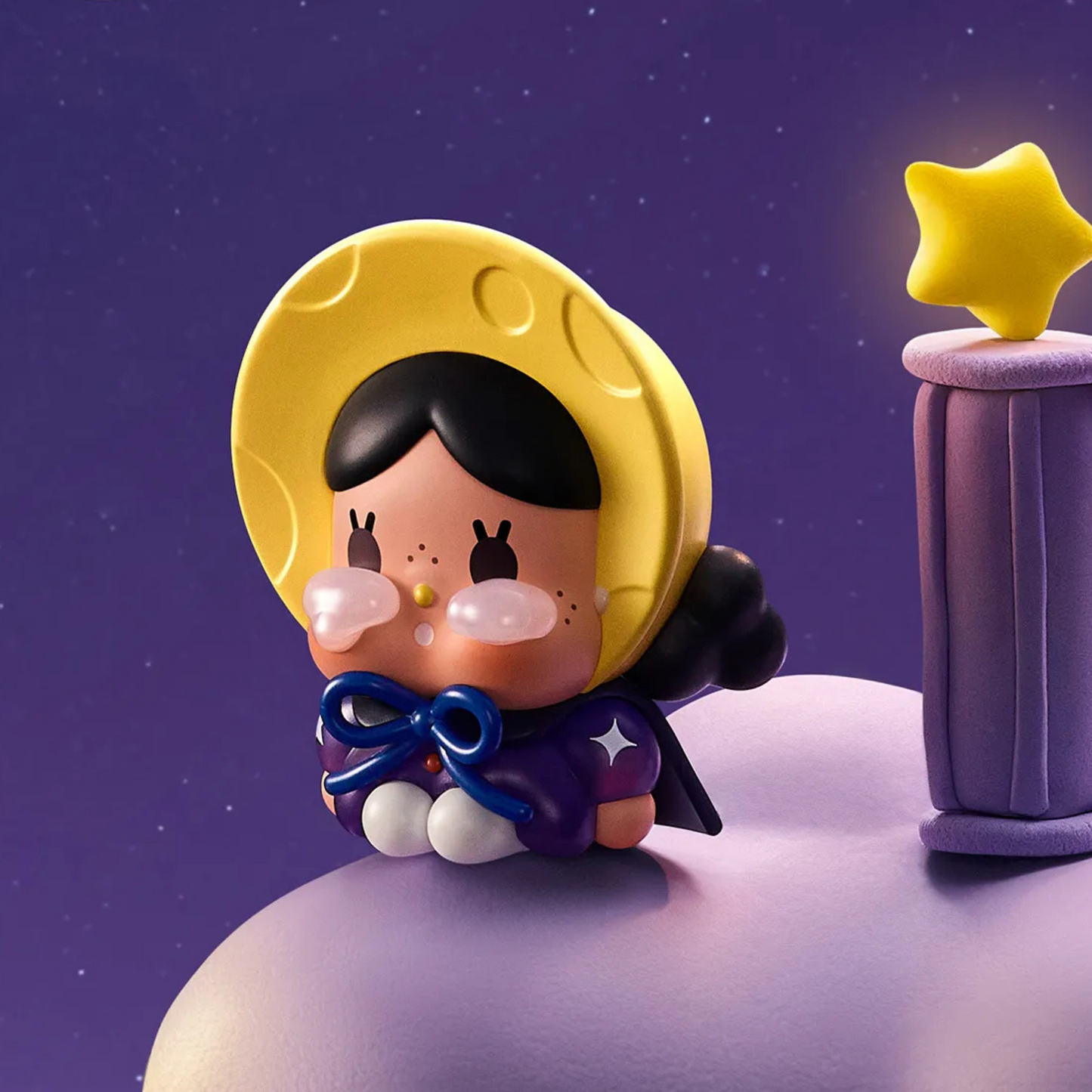 POP MART - CRYBABY CRYING TO THE MOON-SITTING SERIES