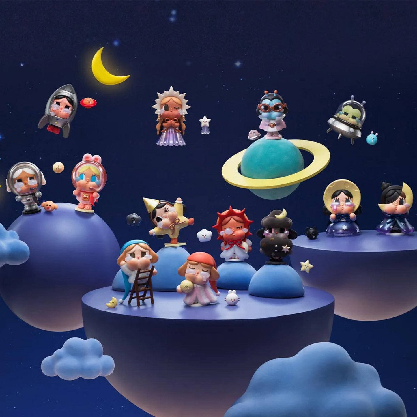 POP MART - CRYBABY CRYING TO THE MOON SERIES