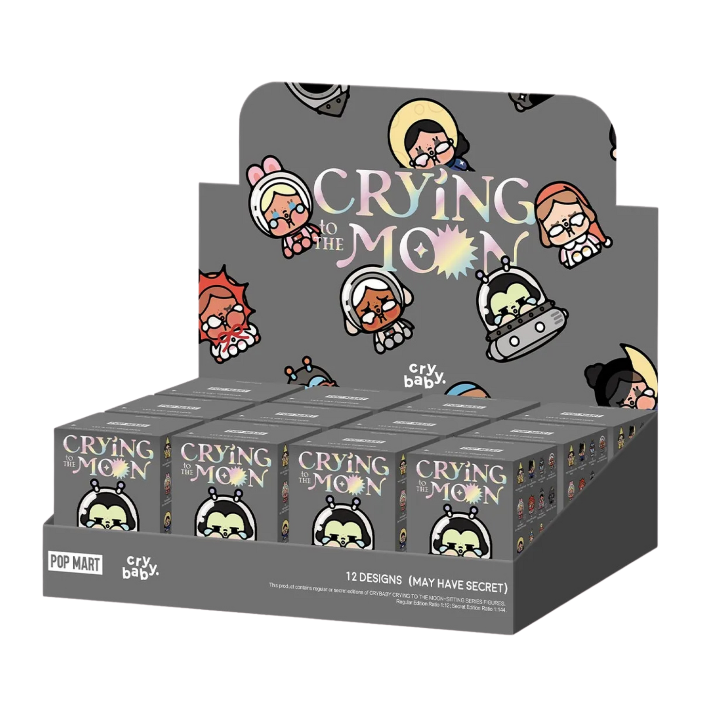 POP MART - CRYBABY CRYING TO THE MOON-SITTING SERIES