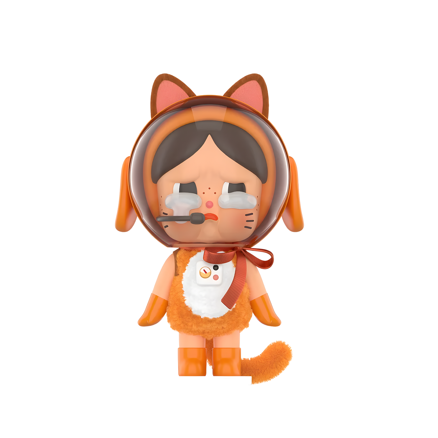 POP MART - Crybaby Space Cat Figurine-Orange