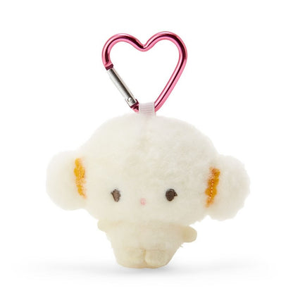 JPN Import Sanrio Plush Keychain with Heart Clip