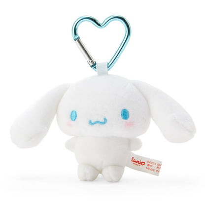 JPN Import Sanrio Plush Keychain with Heart Clip