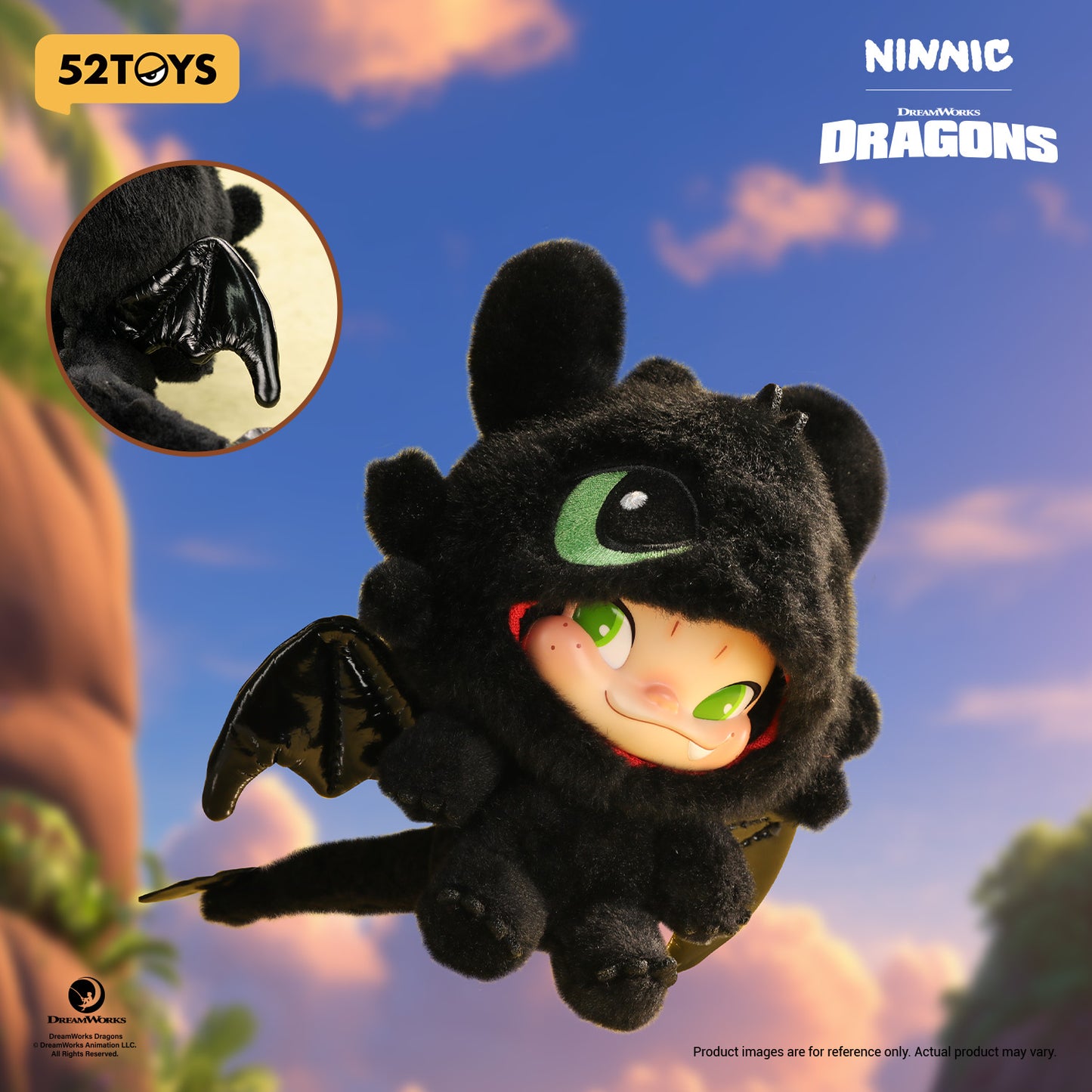 52TOYS NINNIC & TOOTHLESS Limited Edition Plush Toy