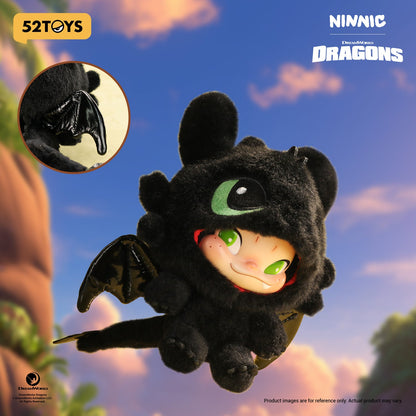 [PREORDER] 52TOYS NINNIC & TOOTHLESS Limited Edition Plush Toy