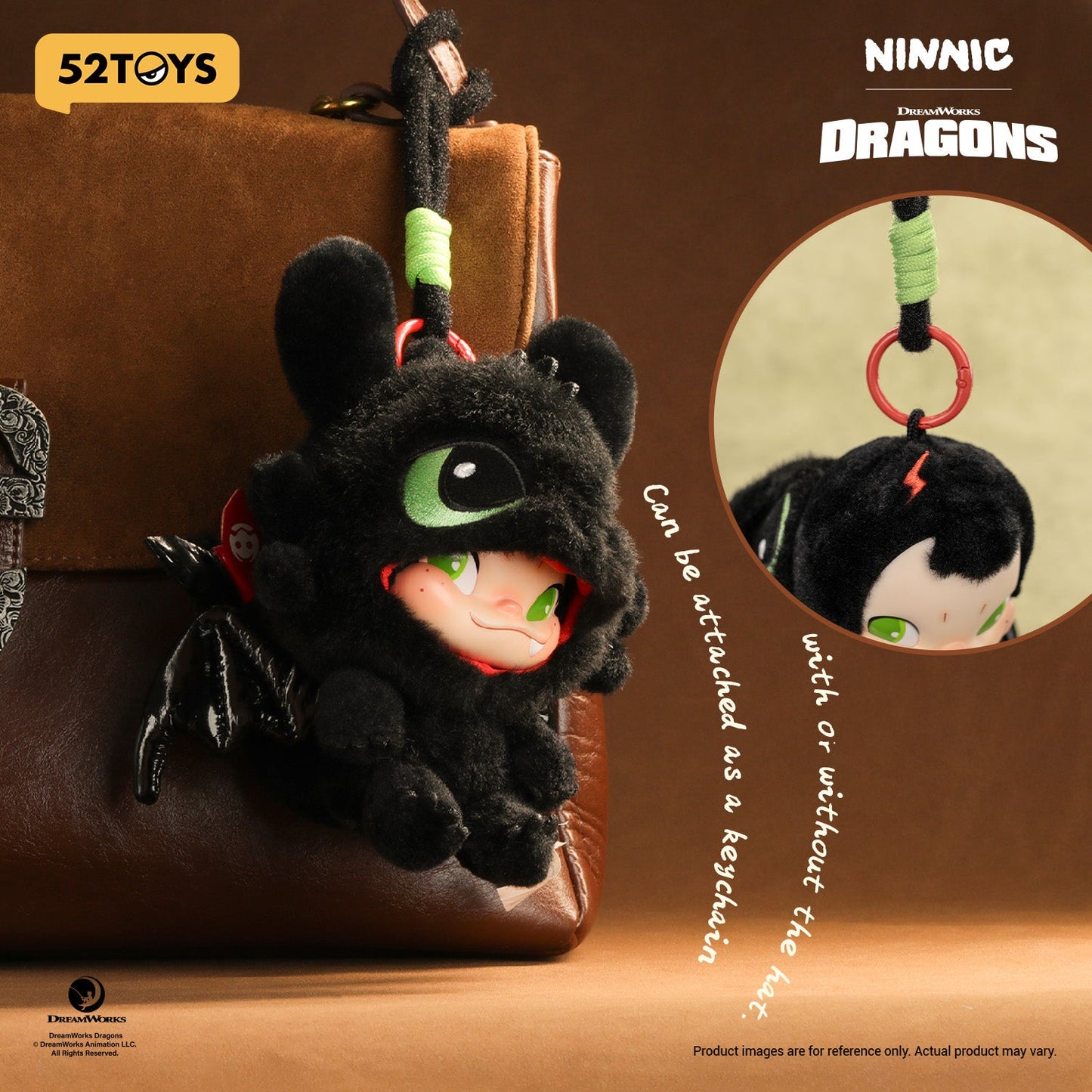 [PREORDER] 52TOYS NINNIC & TOOTHLESS Limited Edition Plush Toy