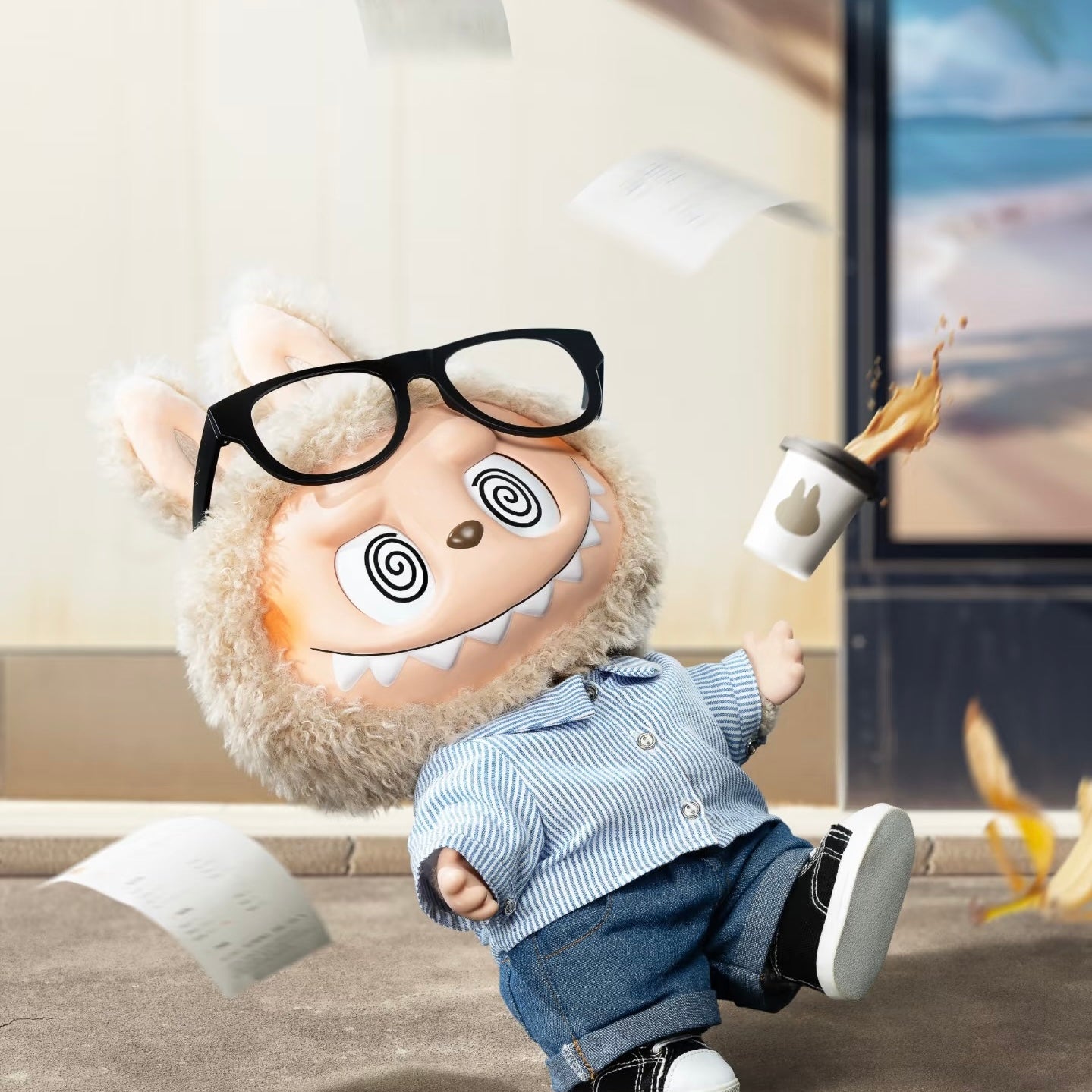 [PREORDER] The Monsters LABUBU Flip with Me Vinyl Plush Doll