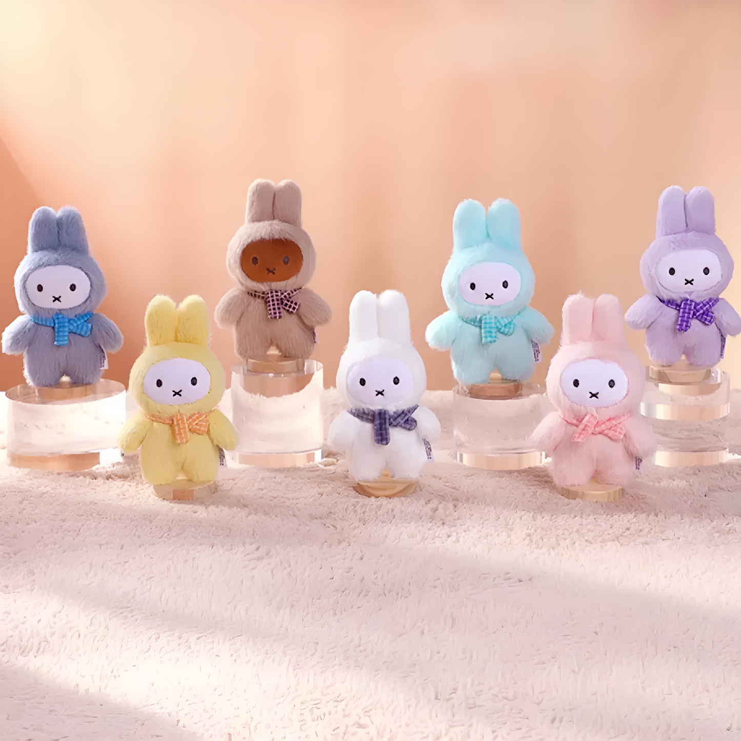 VIPO Miffy Macaron Plush Blind Box
