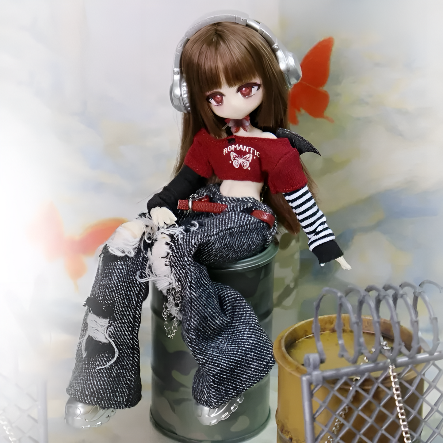 Momotale Butterfly Exclusion Zone 1/8 MJD Action Figure