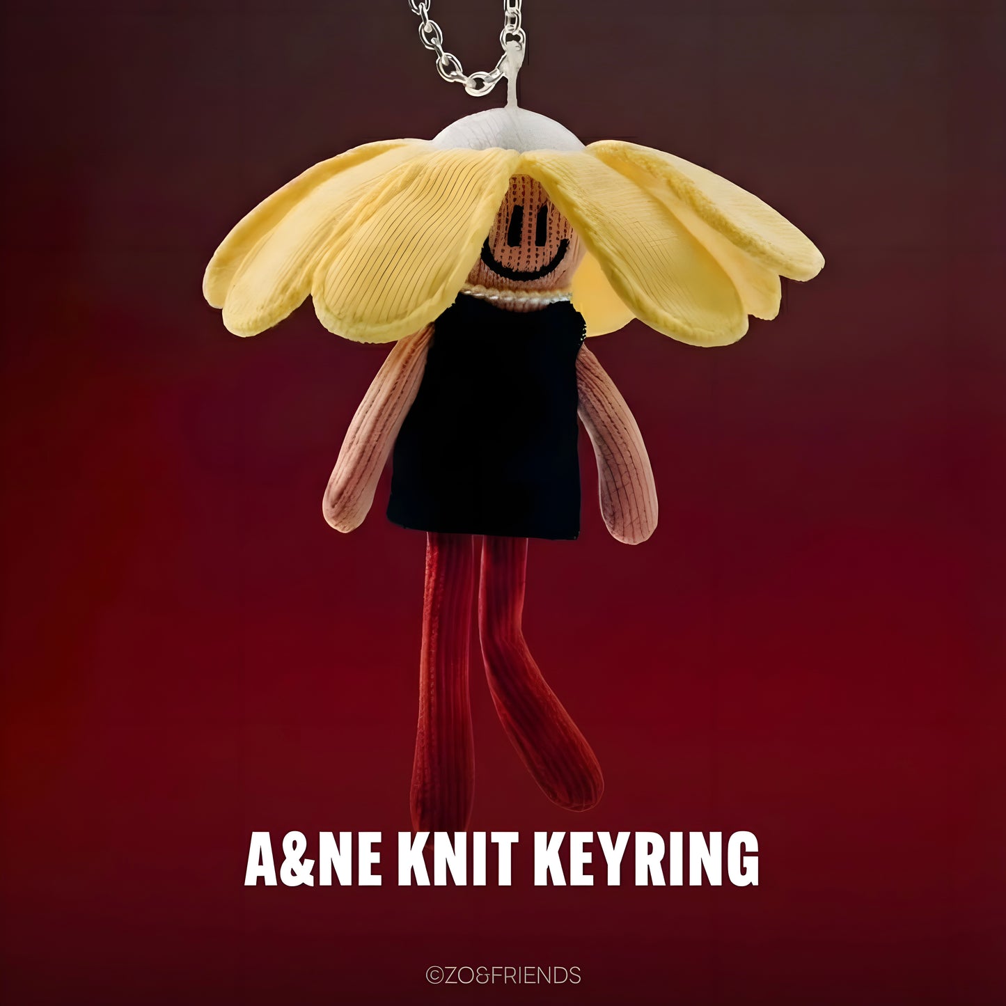 LINE FRIENDS ZO&FRIENDS A&NE Knit Keyring