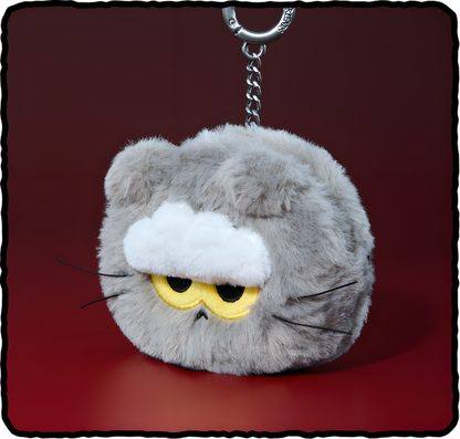 LINE FRIENDS ZO&FRIENDS ZOA Face Pouch Keyring