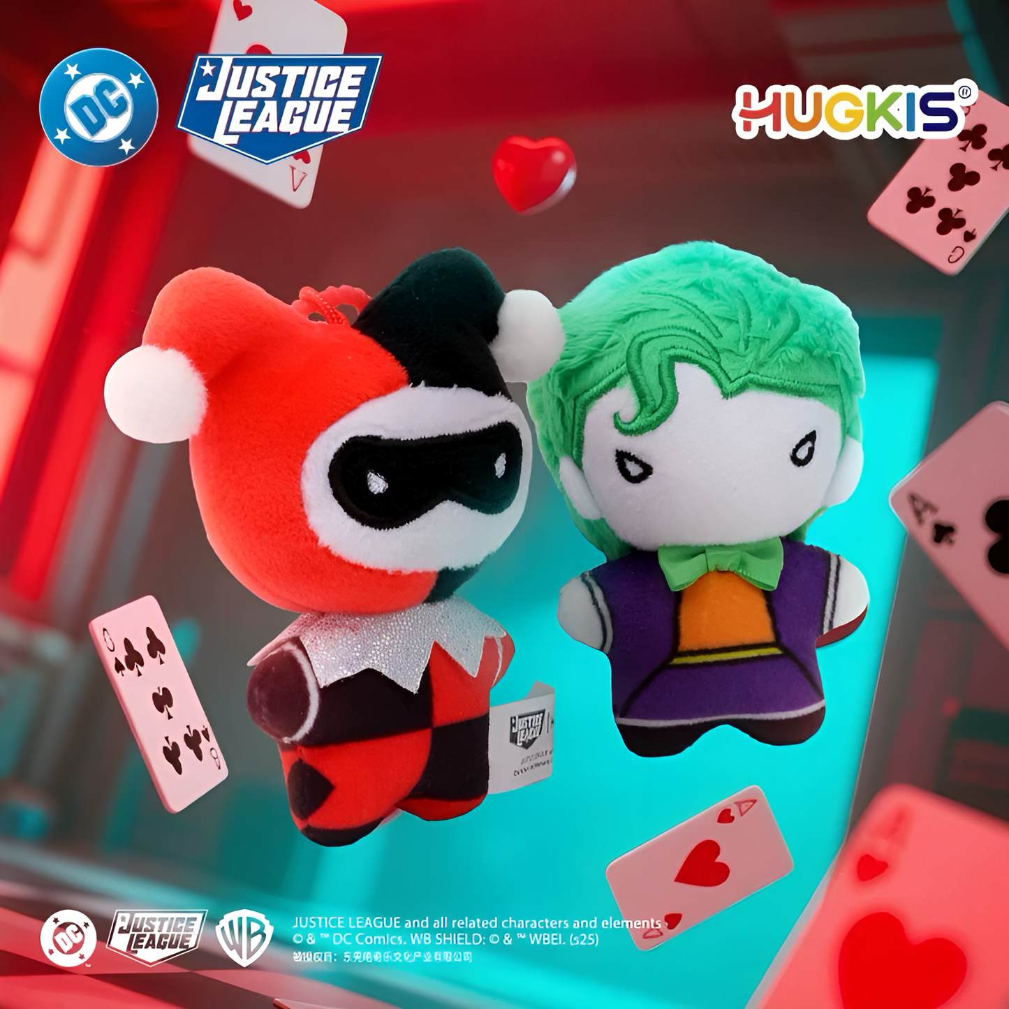 HUGKIS DC Justice League Pendant Plush