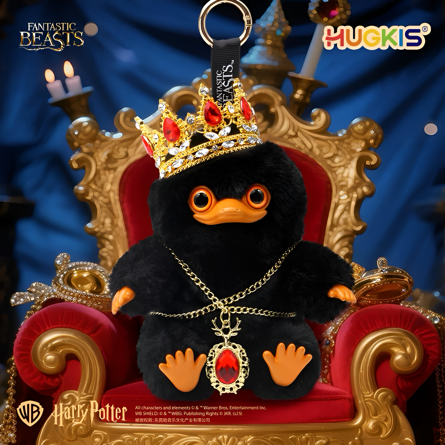 HUGKIS Harry Potter Fantastic Beasts Niffler Series Pendant Plush Blind Box