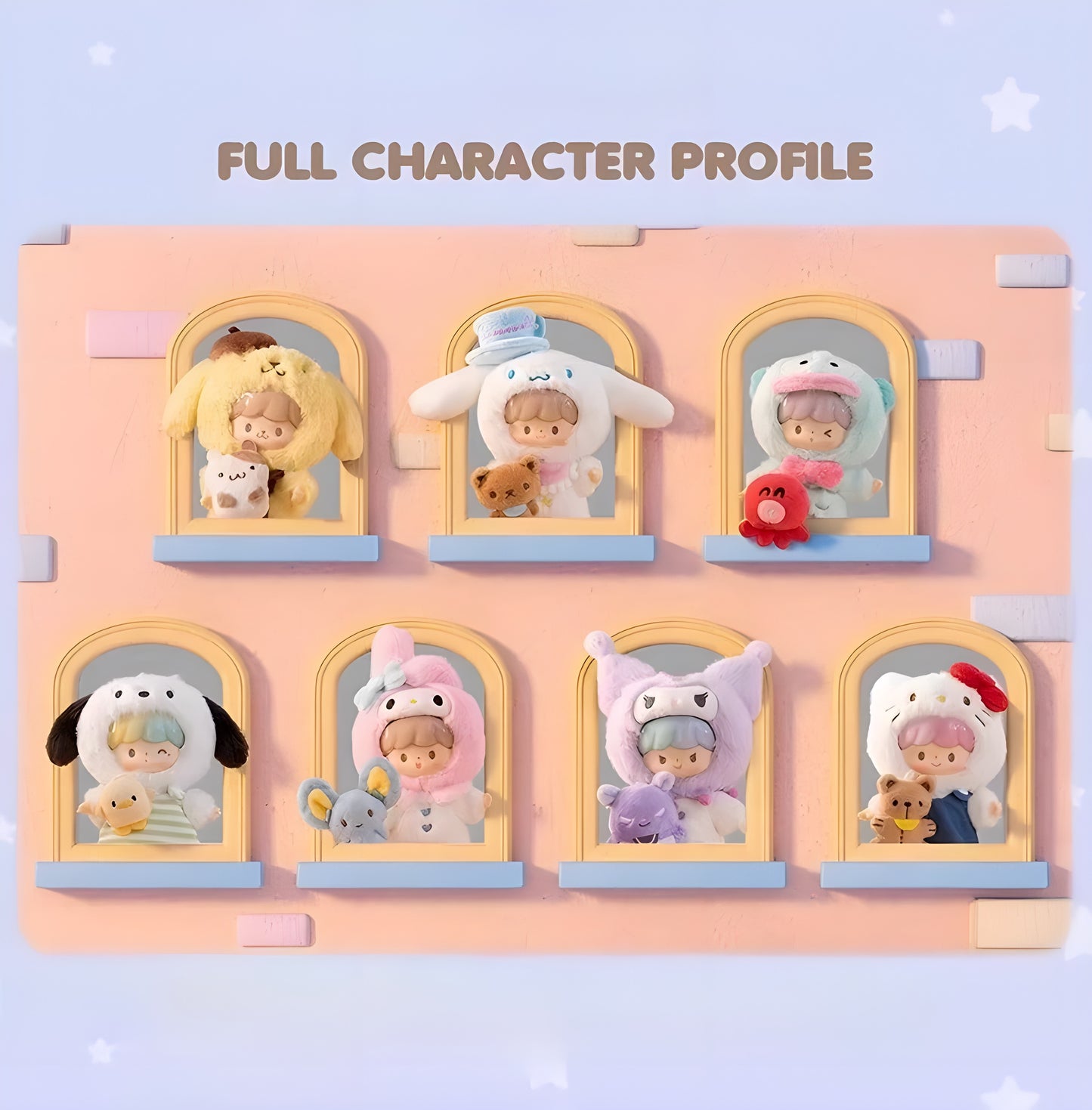 Finding Unicorn Sanrio Characters x zZoton Love League Buddies Blind Box