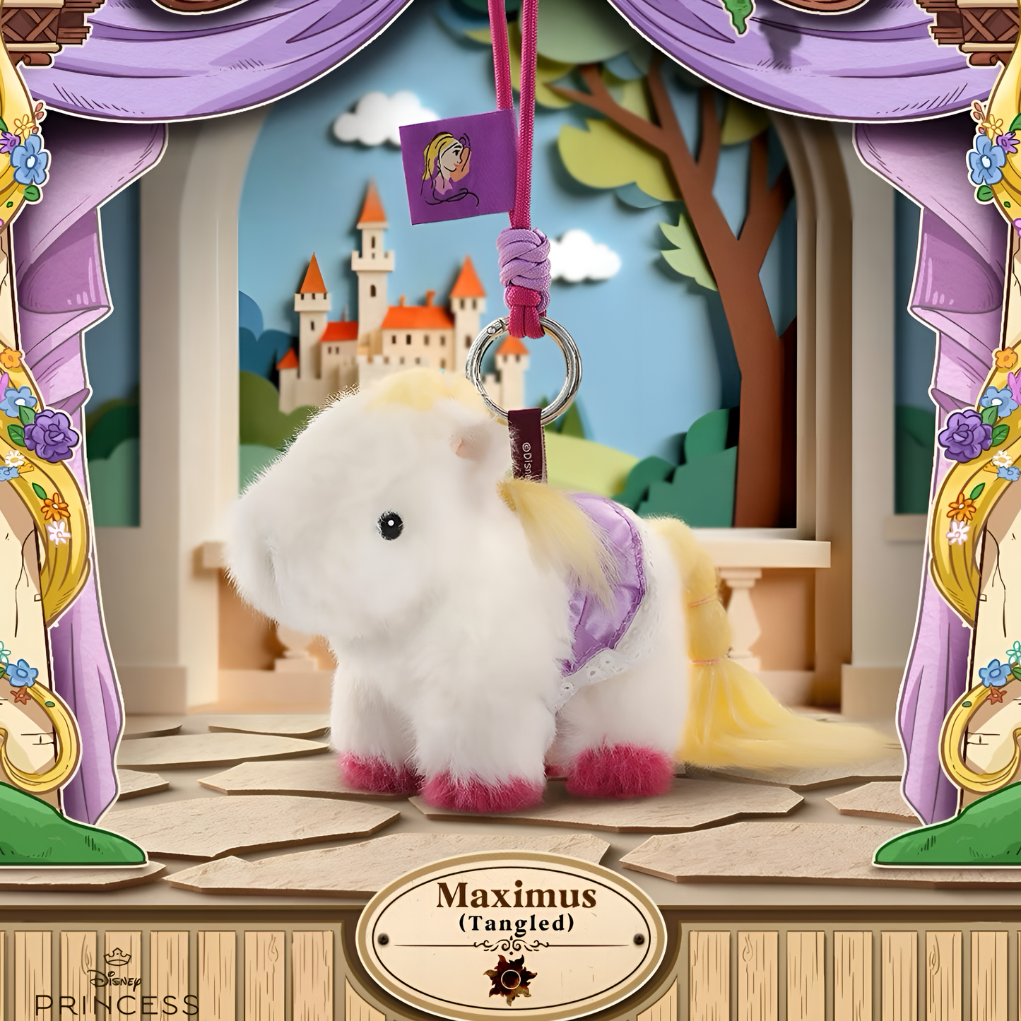 Disney Princess Pony Pals Series Pendant Plush Blind Box