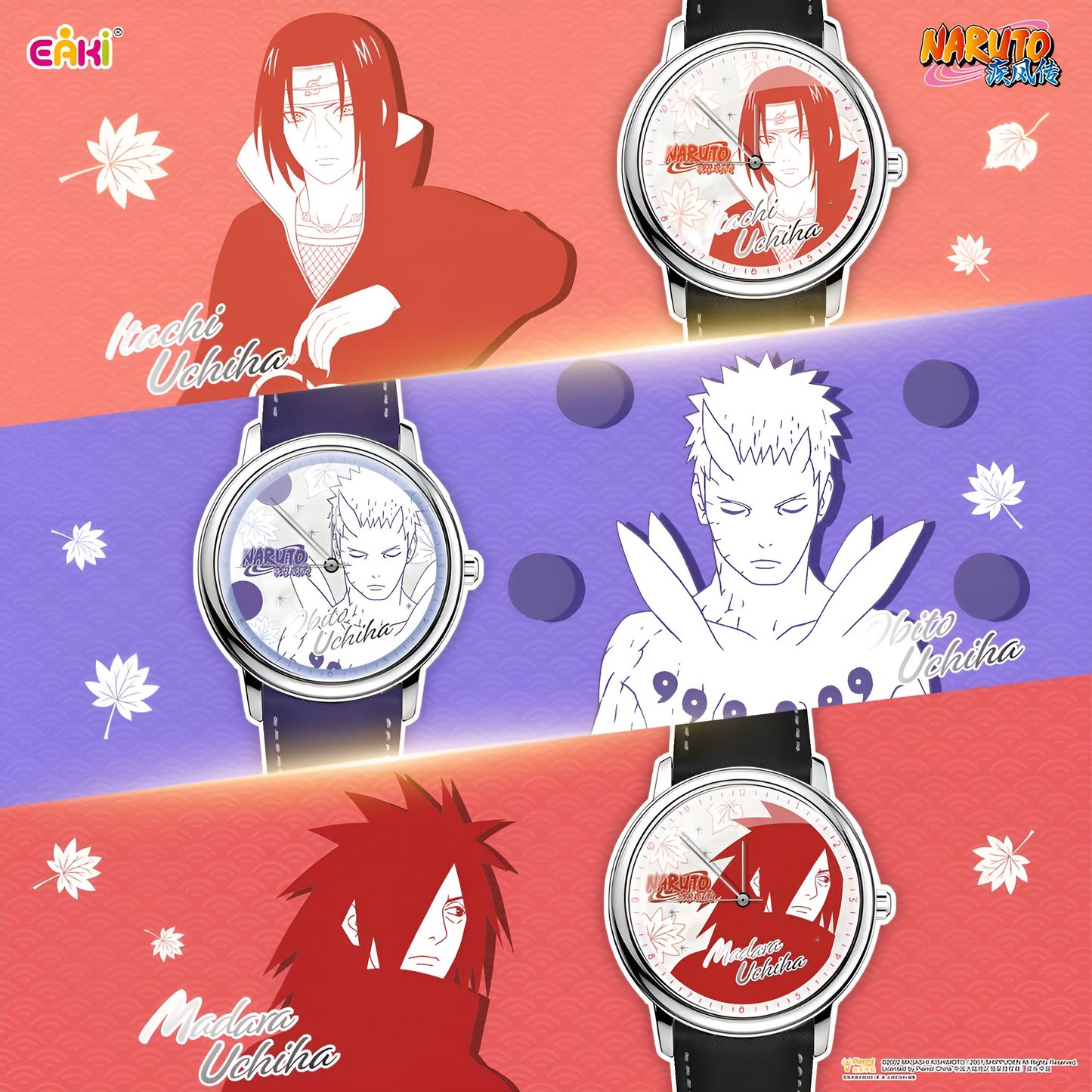EAKI Naruto Shippuden Ninja Watch Series Blind Box