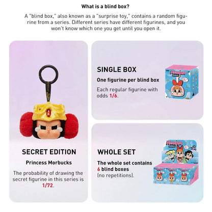 Crybaby × The Powerpuff Girls Vinyl Plush Pendant Blind Box