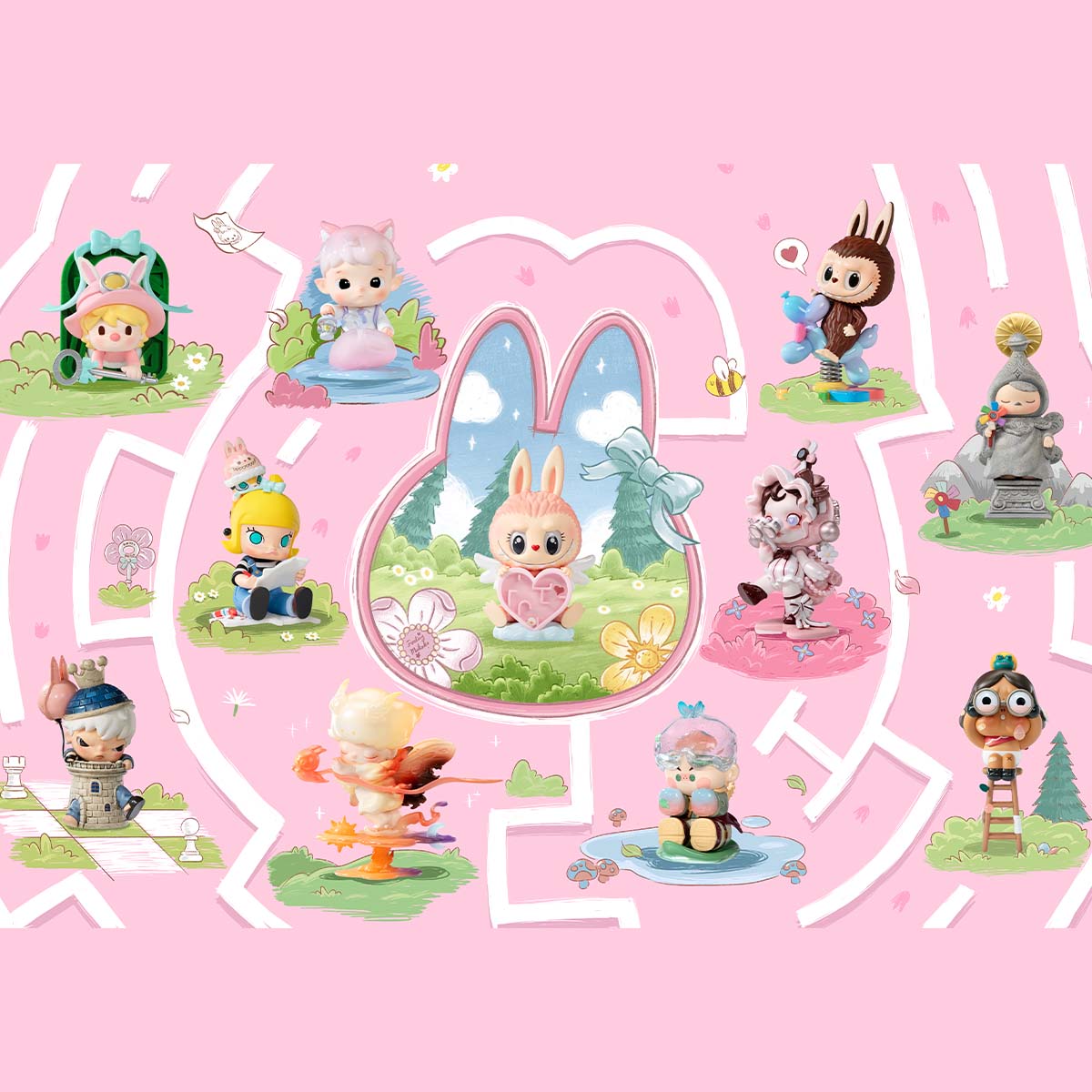 Finding MOKOKO Figures Blind Box
