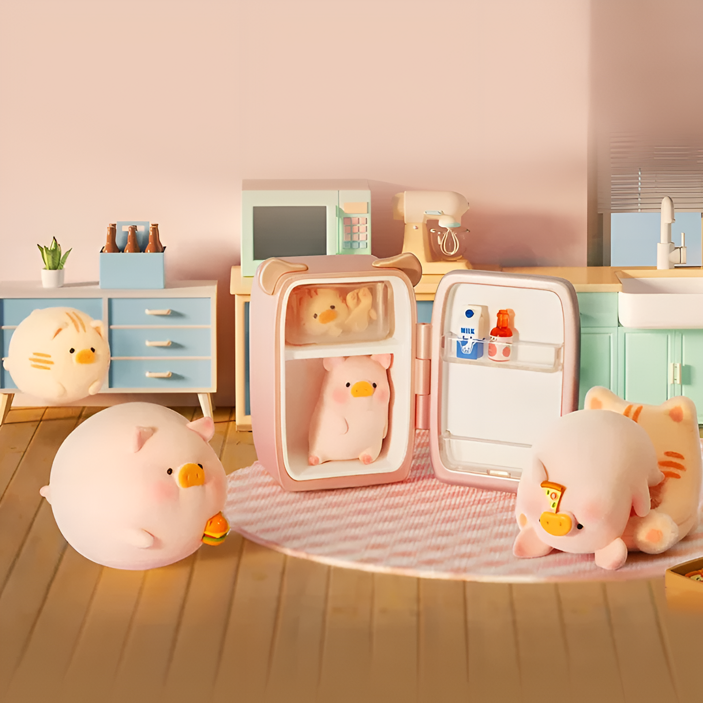 TOYZERO+ LuLu The Piggy Stay With You Series Blind Box