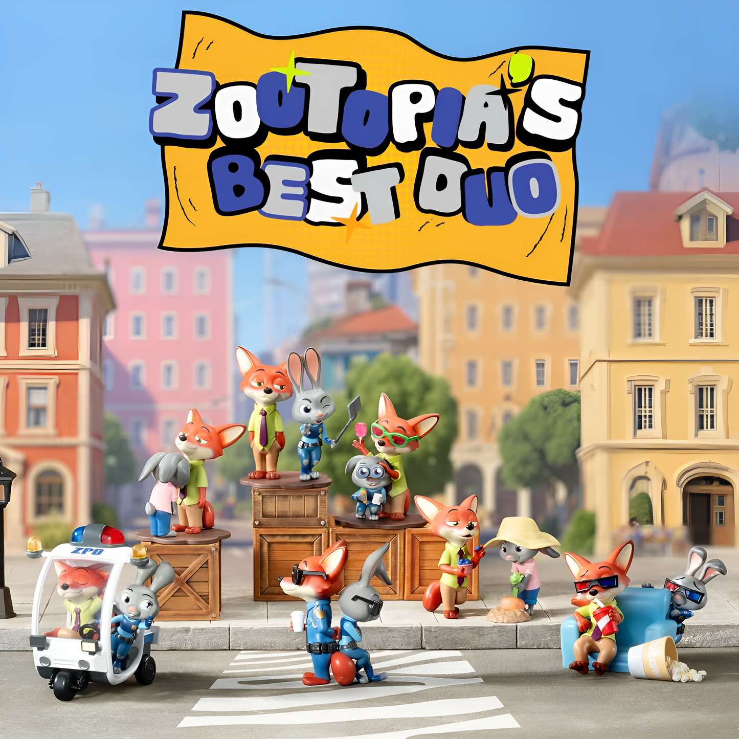 52 TOYS Zootopia Best Duo Series Blind Box