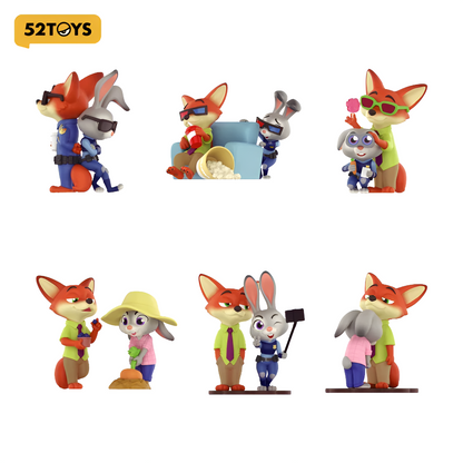 52 TOYS Zootopia Best Duo Series Blind Box