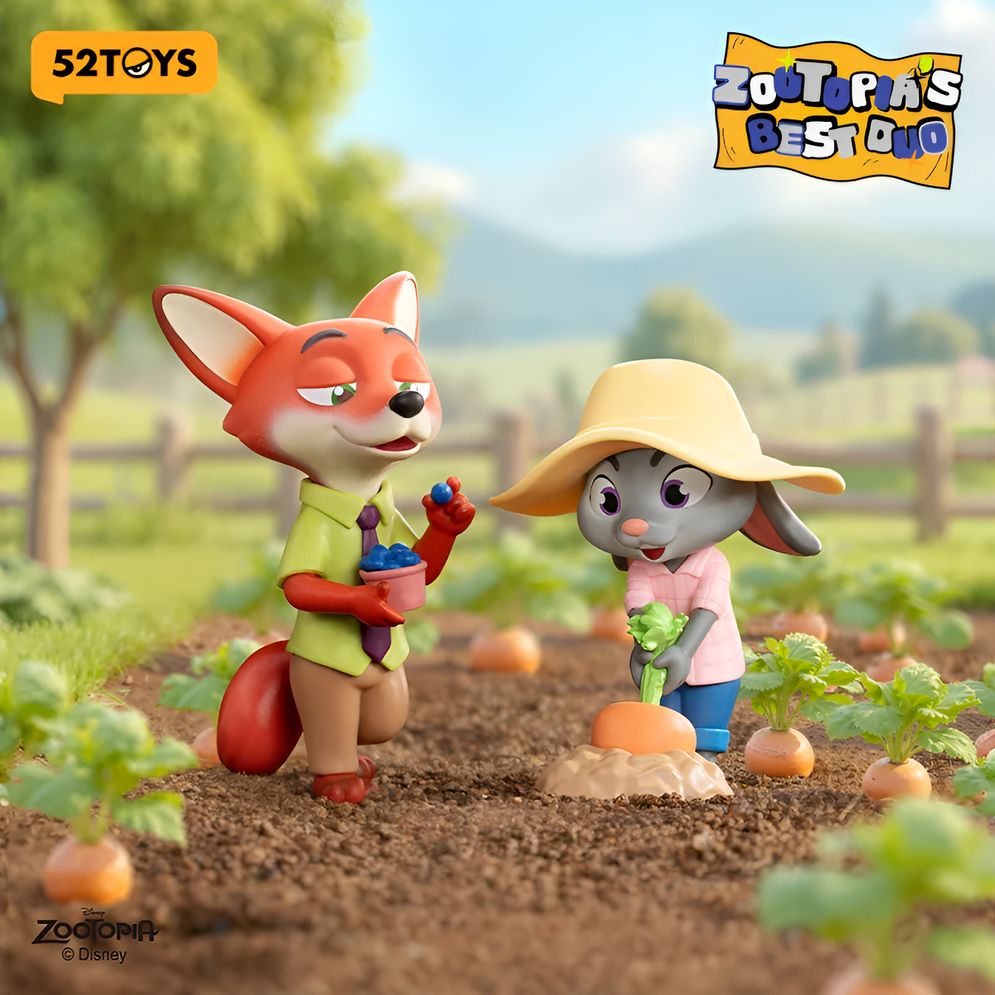 52 TOYS Zootopia Best Duo Series Blind Box