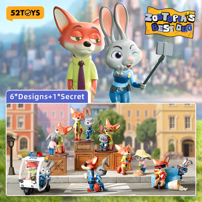 52 TOYS Zootopia Best Duo Series Blind Box